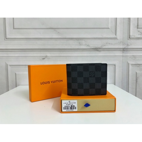 Replica Louis Vuitton LV Wallets For Unisex #856432 $36.00 USD for Wholesale