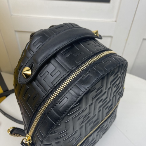 Replica Fendi AAA Quality Backpacks For Women #858695 $140.00 USD for Wholesale