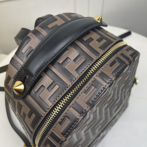 Replica Fendi AAA Quality Backpacks For Women #858696 $140.00 USD for Wholesale