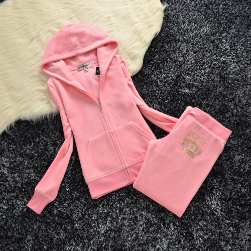 Juicy Couture Tracksuits Long Sleeved For Women #860547 $52.00 USD, Wholesale Replica Juicy Couture Tracksuits