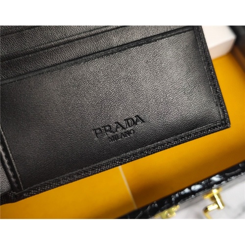 Replica Prada AAA Man Wallets #863276 $39.00 USD for Wholesale