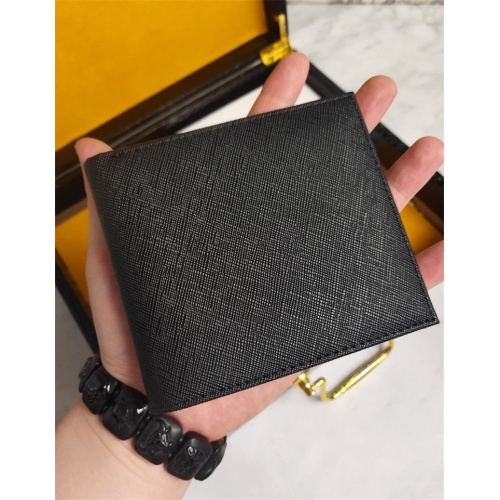 Replica Prada AAA Man Wallets #863277 $39.00 USD for Wholesale