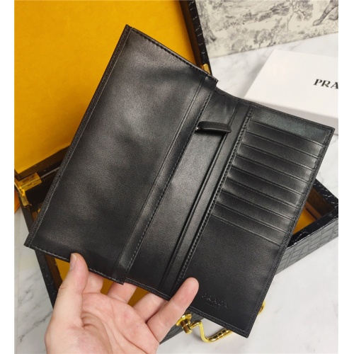 Replica Prada AAA Man Wallets #863279 $41.00 USD for Wholesale