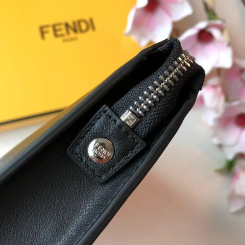 Replica Fendi AAA Man Wallets #864046 $98.00 USD for Wholesale