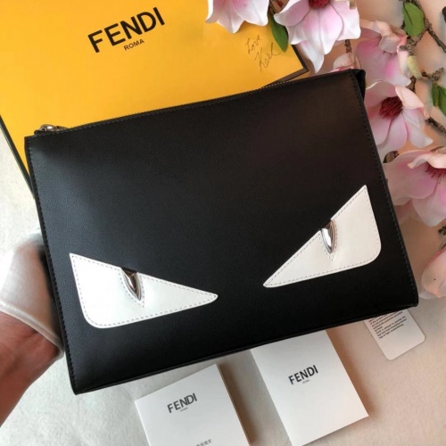 Replica Fendi AAA Man Wallets #864047 $98.00 USD for Wholesale