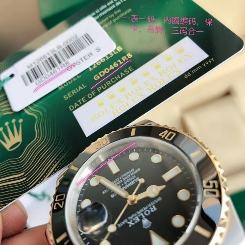 Replica Rolex AAA Quality Watches For Men #865525 $196.00 USD for Wholesale