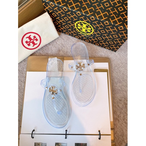 Replica Tory Burch TB Slippers For Women #866278 $36.00 USD for Wholesale