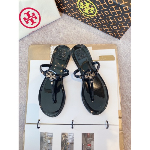 Replica Tory Burch TB Slippers For Women #866279 $29.00 USD for Wholesale