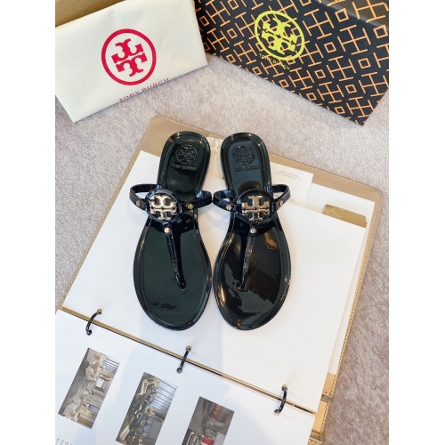 Replica Tory Burch TB Slippers For Women #866279 $29.00 USD for Wholesale