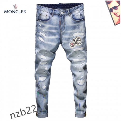 Moncler Jeans For Men #867378 $48.00 USD, Wholesale Replica Moncler Jeans