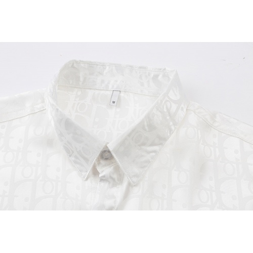 Replica Christian Dior Shirts Long Sleeved For Men #868209 $41.00 USD for Wholesale