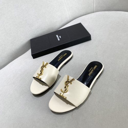 Yves Saint Laurent YSL Slippers For Women #878417 $80.00 USD, Wholesale Replica Yves Saint Laurent YSL Slippers