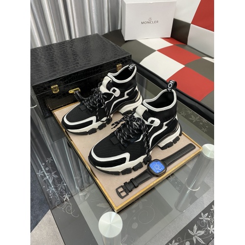 Replica Moncler Shoes For Men #878614 $100.00 USD for Wholesale