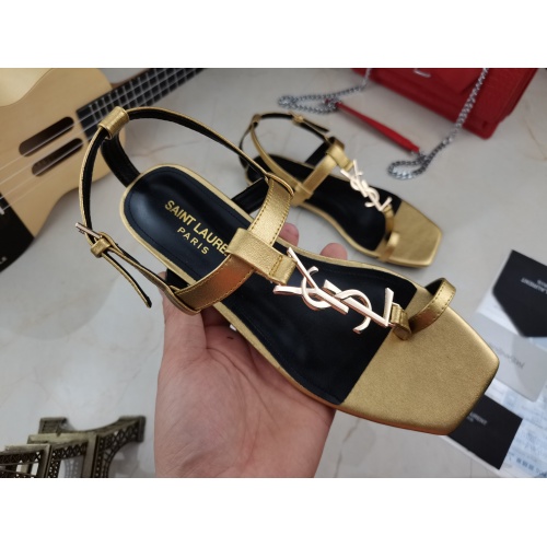 Replica Yves Saint Laurent YSL Sandal For Women #879550 $92.00 USD for Wholesale