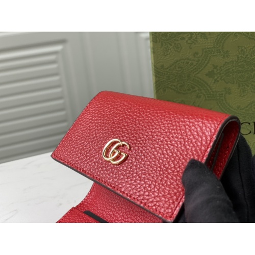 Replica Gucci AAA Quality Wallets #885839 $39.00 USD for Wholesale