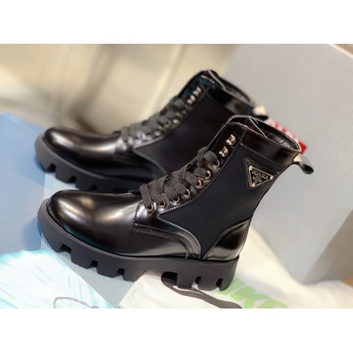 Prada Boots For Women #886526 $98.00 USD, Wholesale Replica Prada Boots