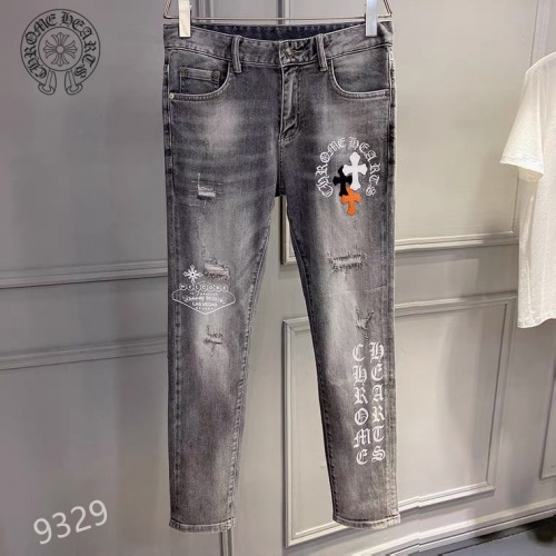 Chrome Hearts Jeans For Men #886956 $50.00 USD, Wholesale Replica Chrome Hearts Jeans