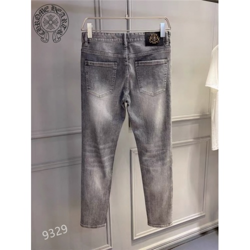 Replica Chrome Hearts Jeans For Men #886956 $50.00 USD for Wholesale