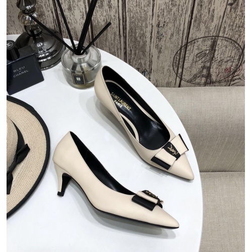 Yves Saint Laurent YSL High-Heeled Shoes For Women #888827 $101.00 USD, Wholesale Replica Yves Saint Laurent YSL High-Heeled Shoes