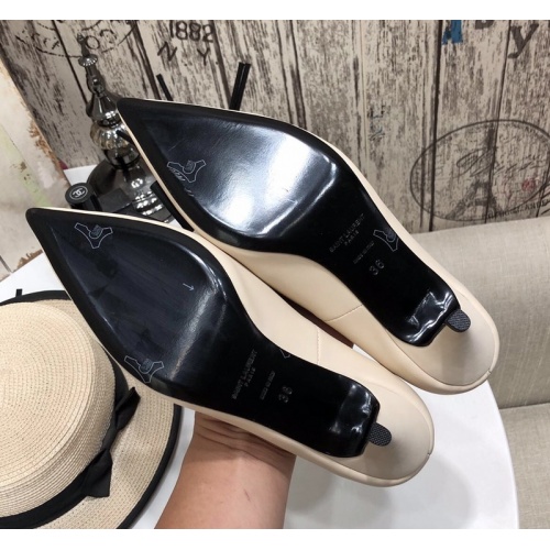 Replica Yves Saint Laurent YSL High-Heeled Shoes For Women #888827 $101.00 USD for Wholesale