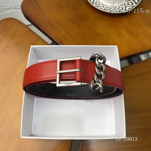 Yves Saint Laurent AAA Belts #889667 $52.00 USD, Wholesale Replica Yves Saint Laurent AAA Quality Belts