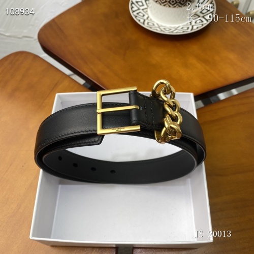 Yves Saint Laurent AAA Belts #889669 $52.00 USD, Wholesale Replica Yves Saint Laurent AAA Quality Belts