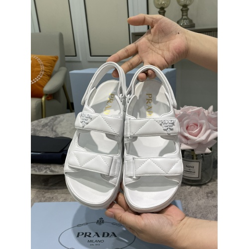 Prada Sandal For Women #889735 $102.00 USD, Wholesale Replica Prada Sandal