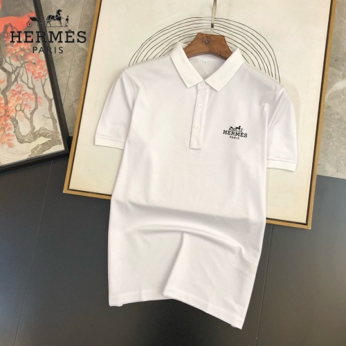 Hermes T-Shirts Short Sleeved For Men #891326 $29.00 USD, Wholesale Replica Hermes T-Shirts