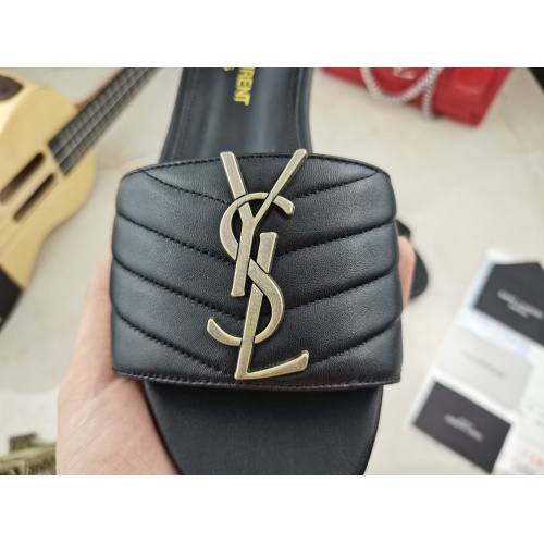 Replica Yves Saint Laurent YSL Slippers For Women #892178 $85.00 USD for Wholesale