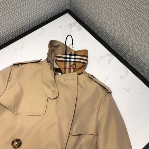 Replica Burberry Trench Coat Long Sleeved For Women #892725 $162.00 USD for Wholesale