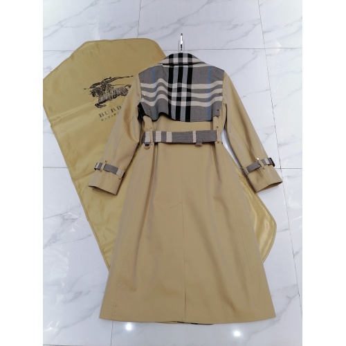 Replica Burberry Trench Coat Long Sleeved For Women #892727 $162.00 USD for Wholesale