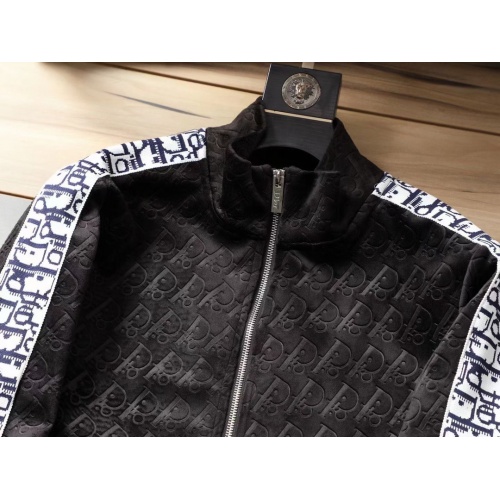 Replica Christian Dior Tracksuits Long Sleeved For Men #895616 $85.00 USD for Wholesale