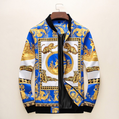 Versace Jackets Long Sleeved For Men #897231 $52.00 USD, Wholesale Replica Versace Jackets