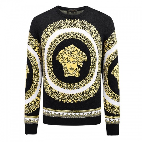 Versace Sweaters Long Sleeved For Men #897350 $43.00 USD, Wholesale Replica Versace Sweaters