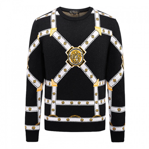 Versace Sweaters Long Sleeved For Men #897351 $43.00 USD, Wholesale Replica Versace Sweaters