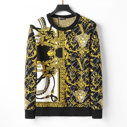 Versace Sweaters Long Sleeved For Men #899289 $44.00 USD, Wholesale Replica Versace Sweaters