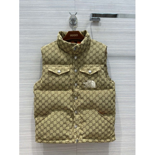 Gucci Down Vest Sleeveless For Unisex #901530 $96.00 USD, Wholesale Replica Gucci Down Feather Coat