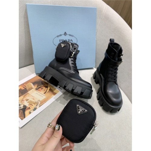 Replica Prada Boots For Women #903275 $122.00 USD for Wholesale