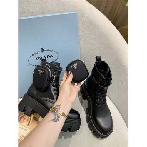 Replica Prada Boots For Women #903275 $122.00 USD for Wholesale