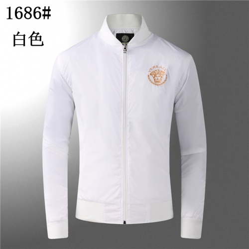 Versace Jackets Long Sleeved For Men #904207 $40.00 USD, Wholesale Replica Versace Jackets