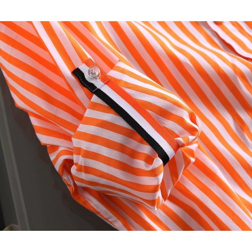 Replica Hermes Shirts Long Sleeved For Men #904804 $40.00 USD for Wholesale