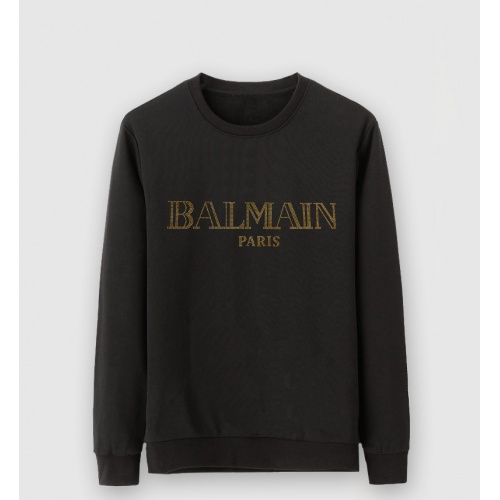 Balmain Hoodies Long Sleeved For Men #910329 $39.00 USD, Wholesale Replica Balmain Hoodies