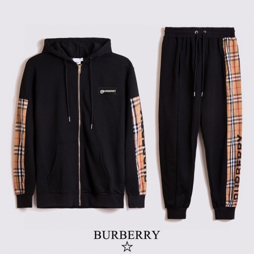 Burberry Tracksuits Long Sleeved For Men #910481 $80.00 USD, Wholesale Replica Burberry Tracksuits