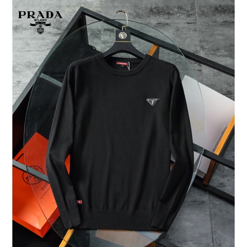 Prada Sweater Long Sleeved For Men #912298 $43.00 USD, Wholesale Replica Prada Sweater