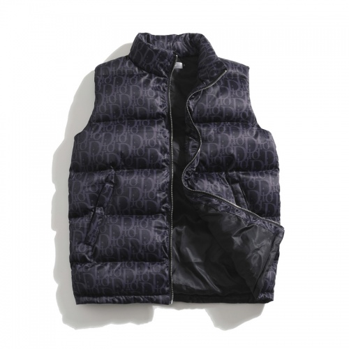 Christian Dior Down Feather Coat Sleeveless For Men #913119 $62.00 USD, Wholesale Replica Christian Dior Down Feather Coat