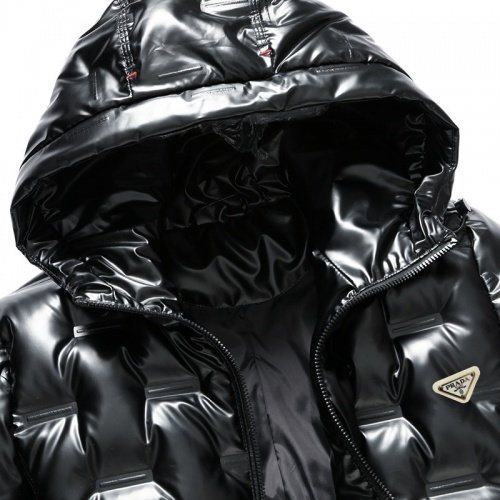 Replica Prada Down Feather Coat Long Sleeved For Men #921102 $82.00 USD for Wholesale