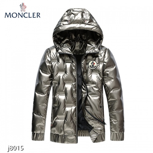 Moncler Down Feather Coat Long Sleeved For Men #921111 $82.00 USD, Wholesale Replica Moncler Down Feather Coat