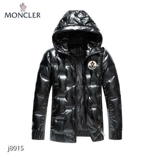 Moncler Down Feather Coat Long Sleeved For Men #921112 $82.00 USD, Wholesale Replica Moncler Down Feather Coat