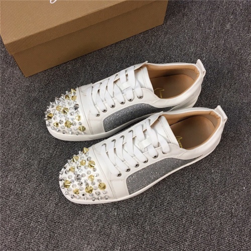 Replica Christian Louboutin Casual Shoes For Men #921305 $85.00 USD for Wholesale