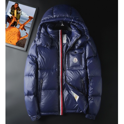 Moncler Down Feather Coat Long Sleeved For Men #921787 $132.00 USD, Wholesale Replica Moncler Down Feather Coat